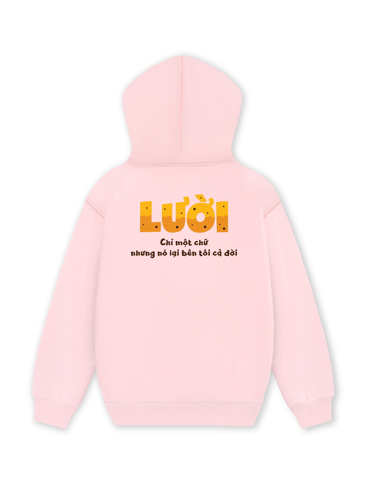 Áo Hoodie Nỉ Hai Da Lười