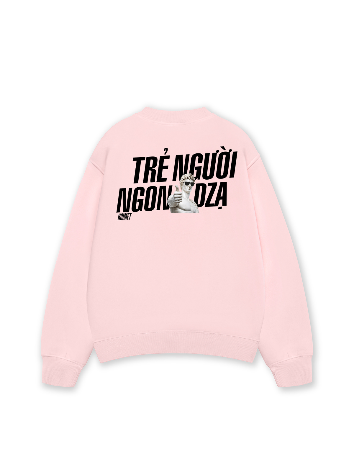 Áo Sweater Nỉ Hai Da Trẻ Người Ngon Dzạ