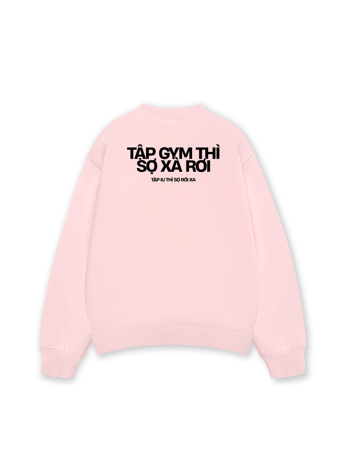 Áo Sweater Nỉ Hai Da Xà Rơi