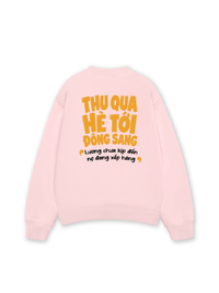 Áo Sweater Nỉ Hai Da Thu Qua Hè Tới Đông Sang