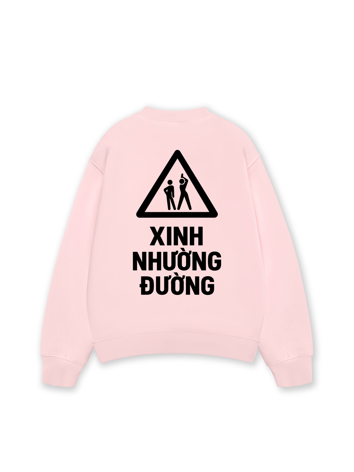 Áo Sweater Nỉ Hai Da Xinh Nhường Đường