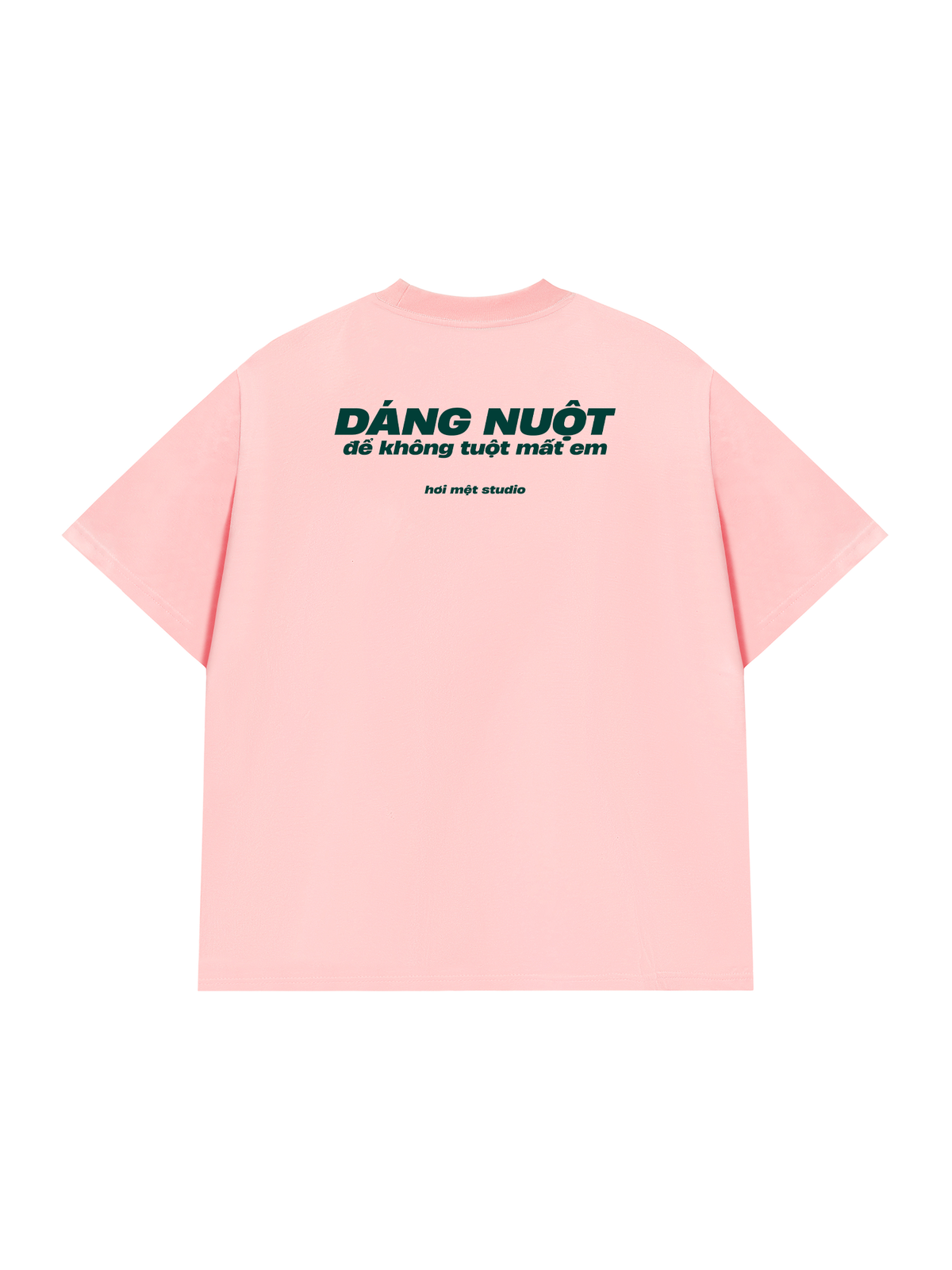 Áo Thun Relaxed Fit Dáng Nuột Không Tuột Mất Em