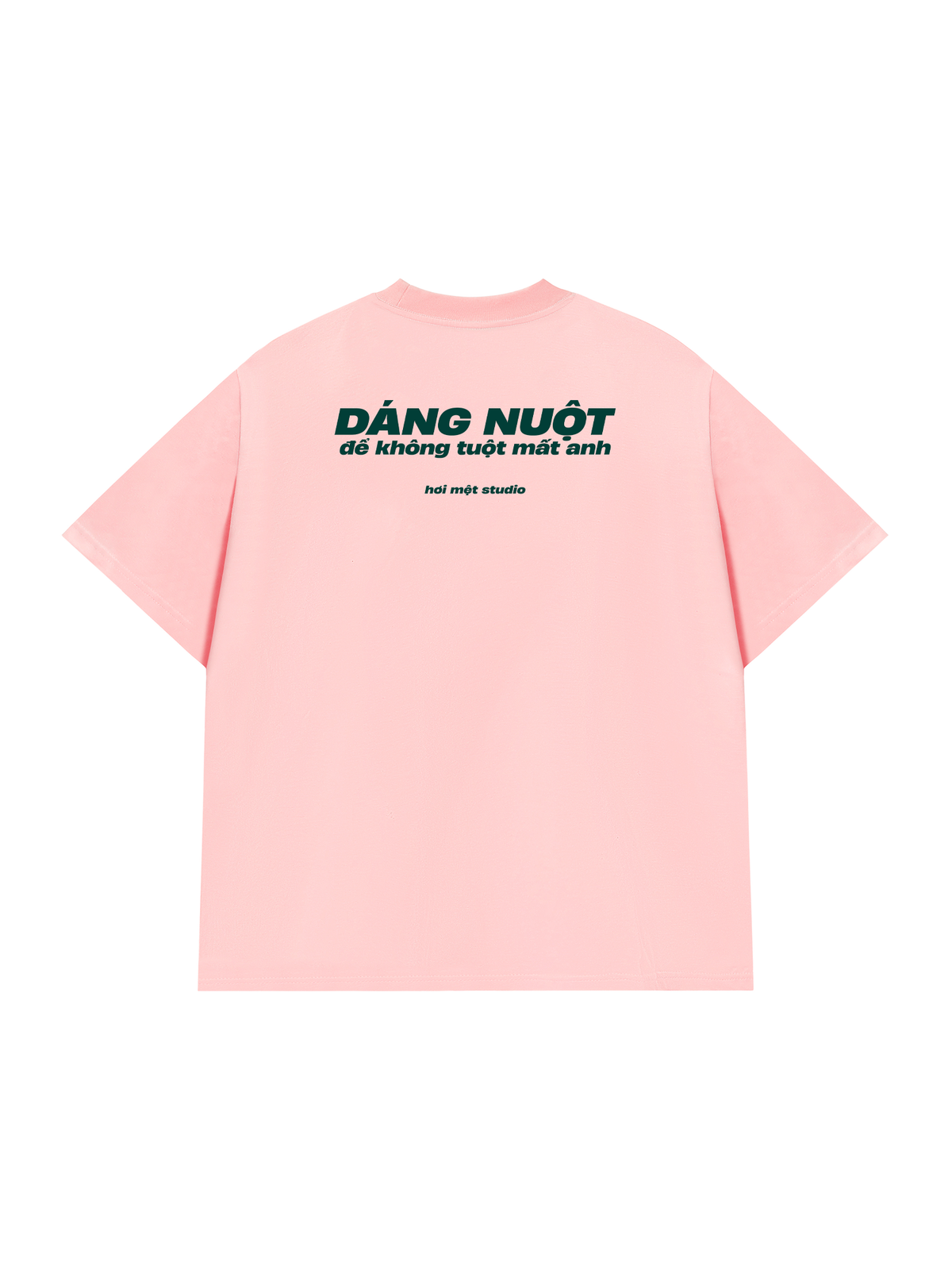 Áo Thun Relaxed Fit Dáng Nuột Không Tuột Mất Anh