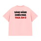 Áo Thun Relaxed Fit Sáng Nắng Chiều Mưa
