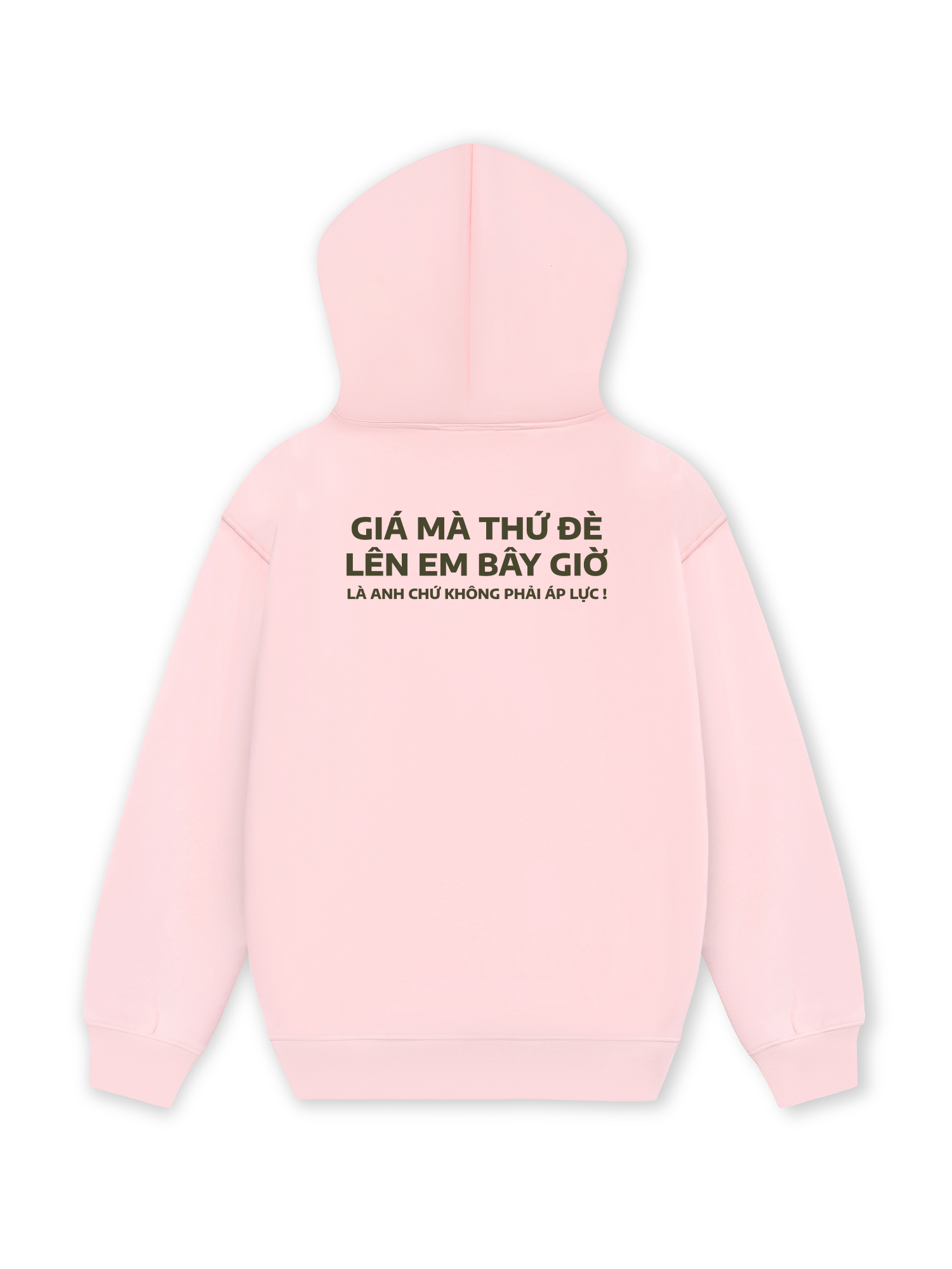 Áo Hoodie Nỉ Hai Da Đè Lên Em