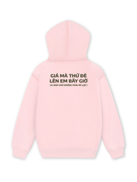 Áo Hoodie Nỉ Hai Da Đè Lên Em