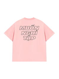 Áo Thun Relaxed Fit Muốn Nghỉ Tập Tạ