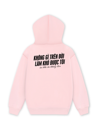 Áo Hoodie Nỉ Hai Da Không Gì Làm Khó