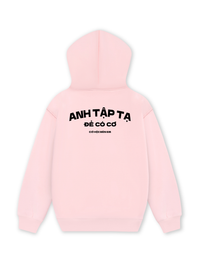 Áo Hoodie Nỉ Hai Da Anh Tập Tạ
