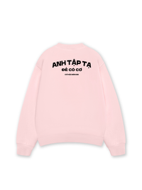 Áo Sweater Nỉ Hai Da Anh Tập Tạ