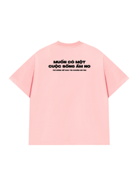 Áo Thun Relaxed Fit Cuộc Sống Ấm No