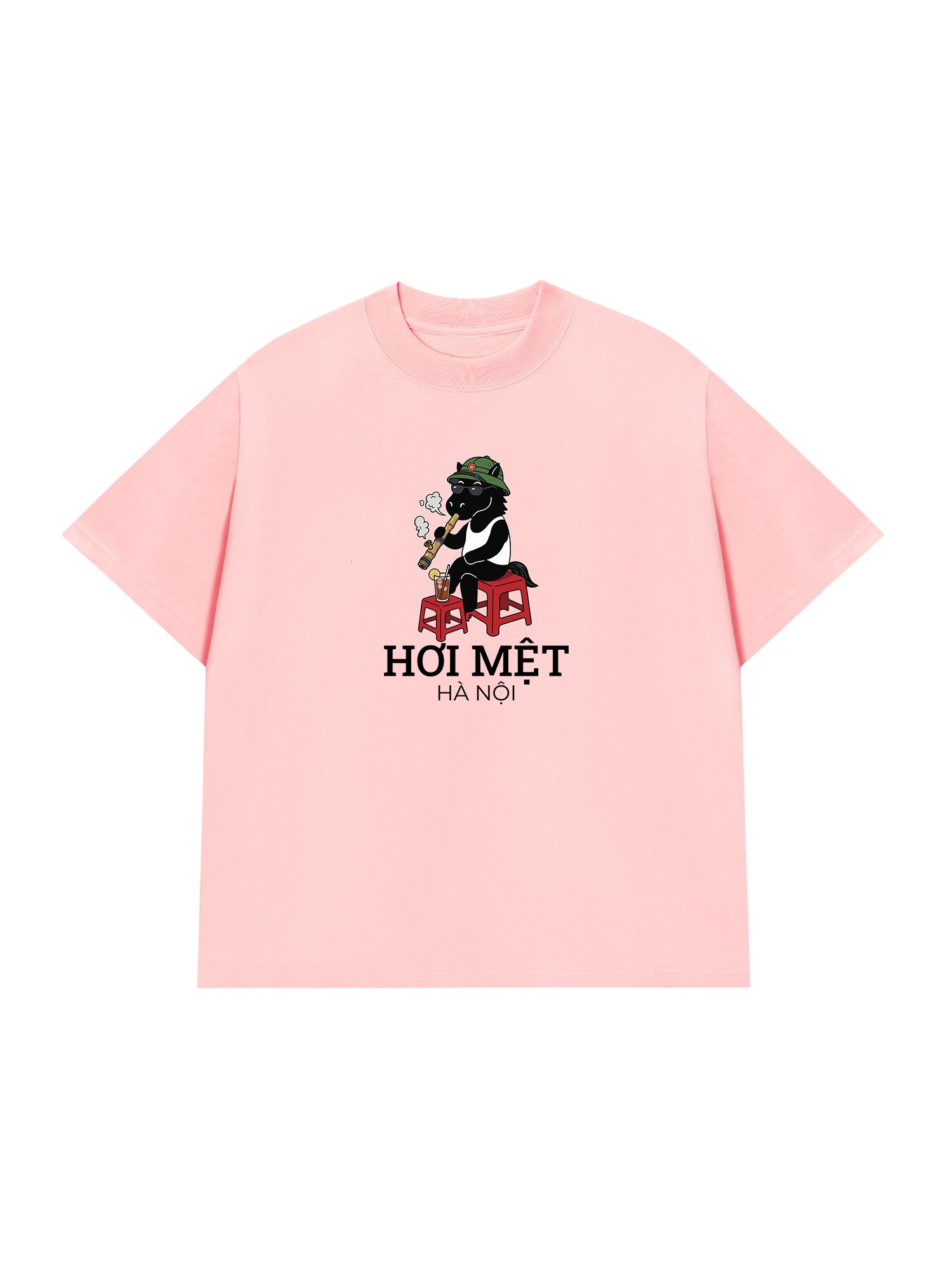 Áo Thun Relaxed Fit Hà Nội Hơi Mệt