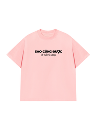 Áo Thun Relaxed Fit Sao Cũng Được