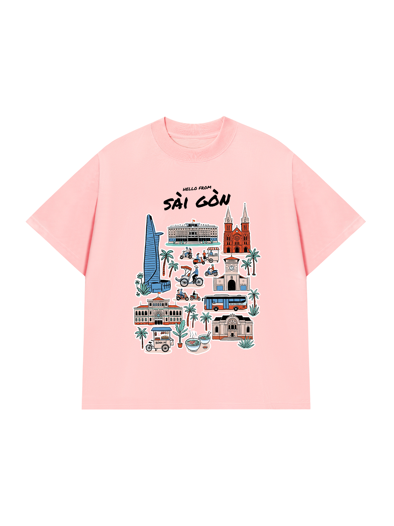 Áo Thun Relaxed Fit Hello From Sài Gòn