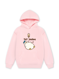 Áo Hoodie Nỉ Hai Da Tụt Đường