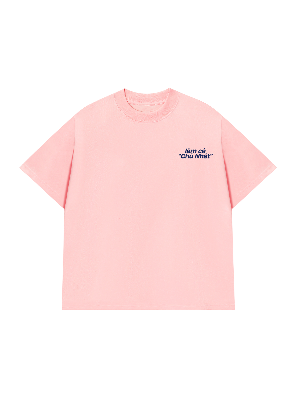 Áo Thun Relaxed Fit Làm Cả Chủ Nhật