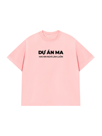 Áo Thun Relaxed Fit Dự Án Ma Nghỉ Làm