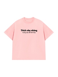 Áo Thun Relaxed Fit Thích Nhẹ Nhàng