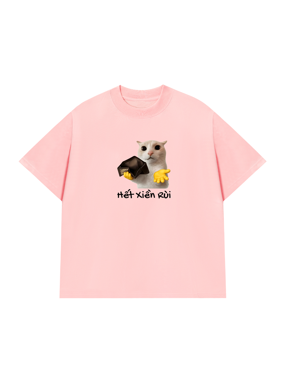 Áo Thun Relaxed Fit Hết Xiền Rùi