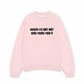 Áo Sweater Nỉ Hai Da Người Cứ Mệt Mệt Kiểu Thiếu Tiền