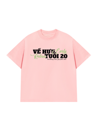 Áo Thun Relaxed Fit Về Hưu Tuổi 20