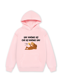 Áo Hoodie Nỉ Hai Da Say Không Sợ