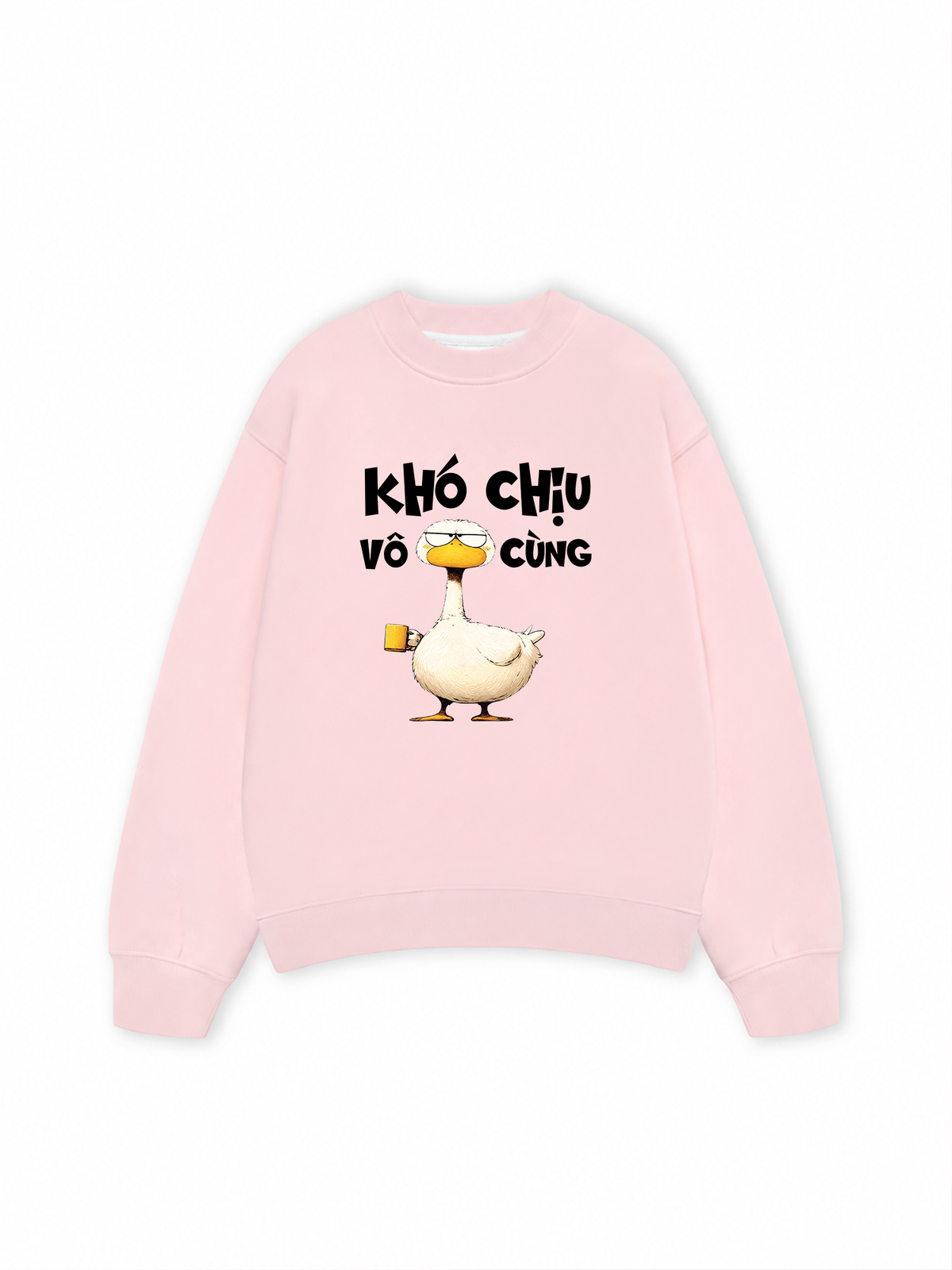 Áo Sweater Nỉ Hai Da Khó Chịu Vô Cùng