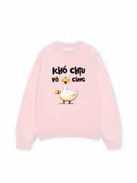 Áo Sweater Nỉ Hai Da Khó Chịu Vô Cùng