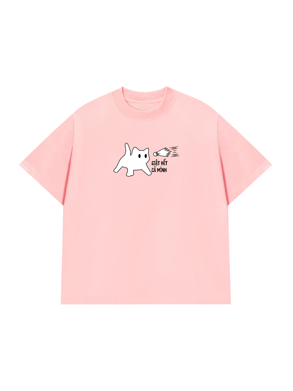 Áo Thun Relaxed Fit Giật Hêt Cả Mình
