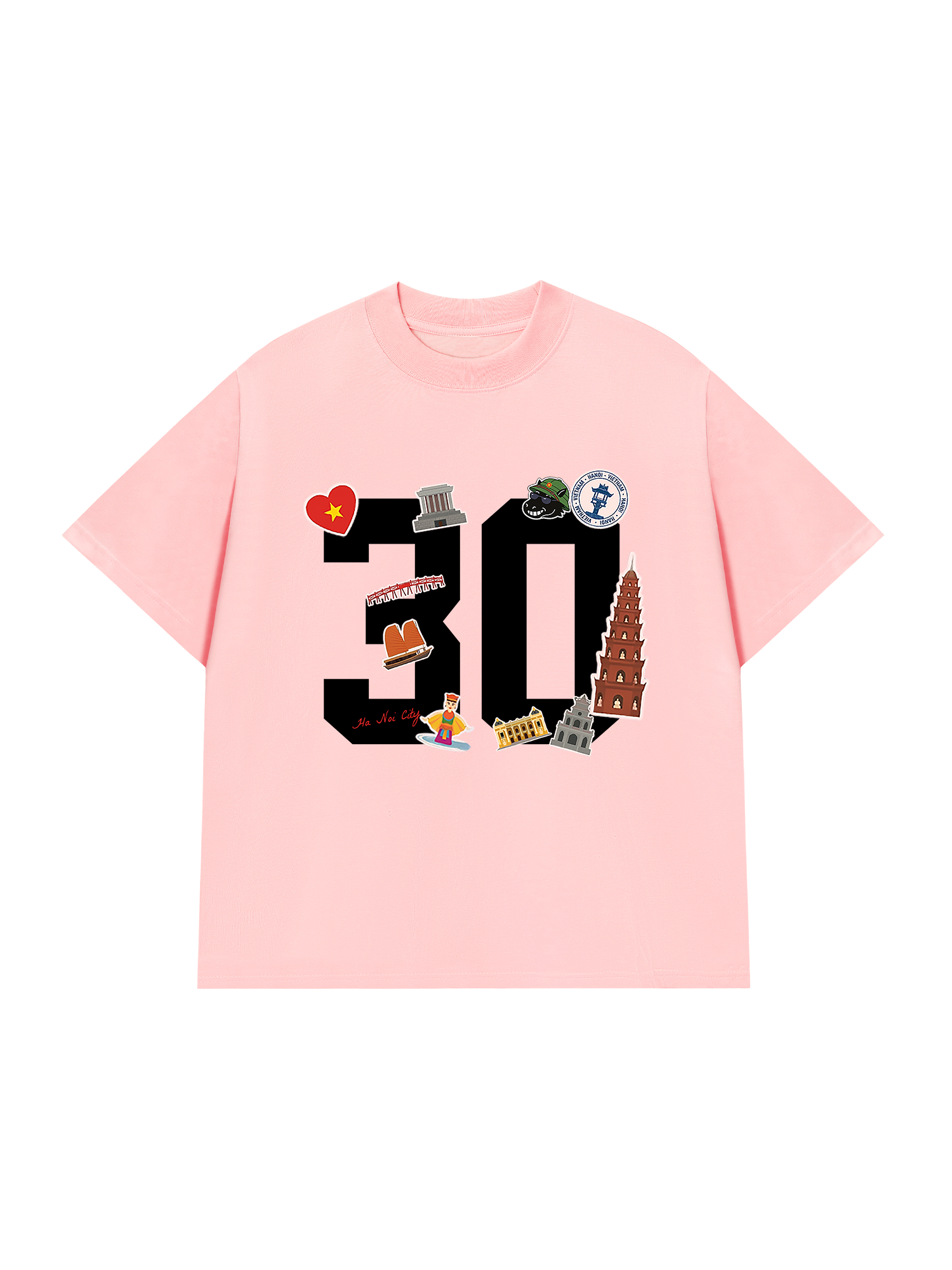 Áo Thun Relaxed Fit Hà Nội 30