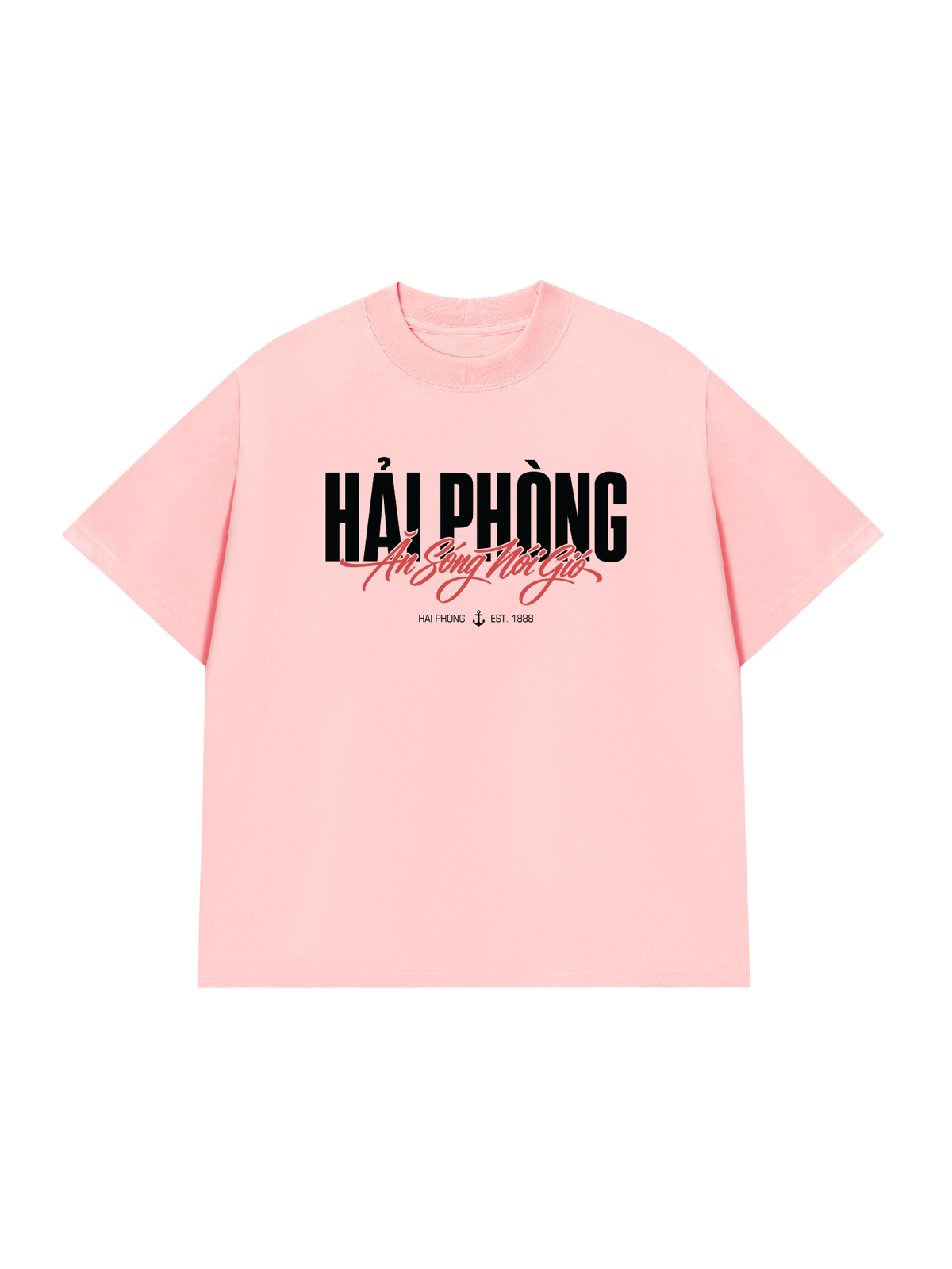 Áo Thun Relaxed Fit Ăn Sóng Nói Gió