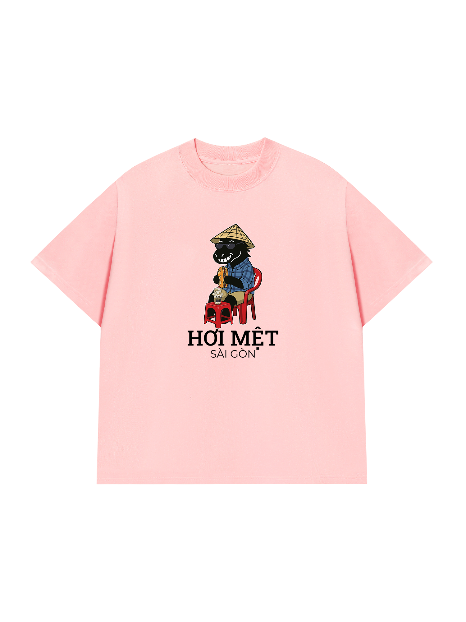 Áo Thun Relaxed Fit Sài Gòn Hơi Mệt
