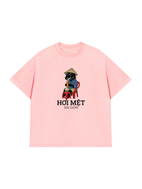 Áo Thun Relaxed Fit Sài Gòn Hơi Mệt