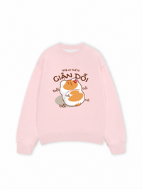Áo Sweater Nỉ Hai Da 99% Cơ Thể Là Giận Dỗi