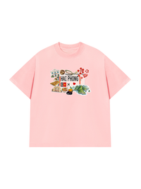 Áo Thun Relaxed Fit Du Lịch Hải Phòng