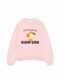 Áo Sweater Nỉ Hai Da Dự Án Ma Của Tôi Giảm Cân