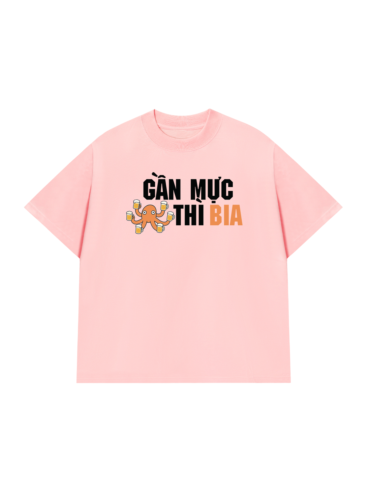 Áo Thun Relaxed Fit Gần Mực Thì Bia