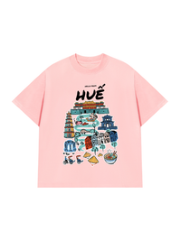 Áo Thun Relaxed Fit Hello From Huế