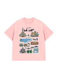 Áo Thun Relaxed Fit Hello From Đà Lạt