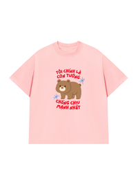 Áo Thun Relaxed Fit Con Tướng Chống Chịu