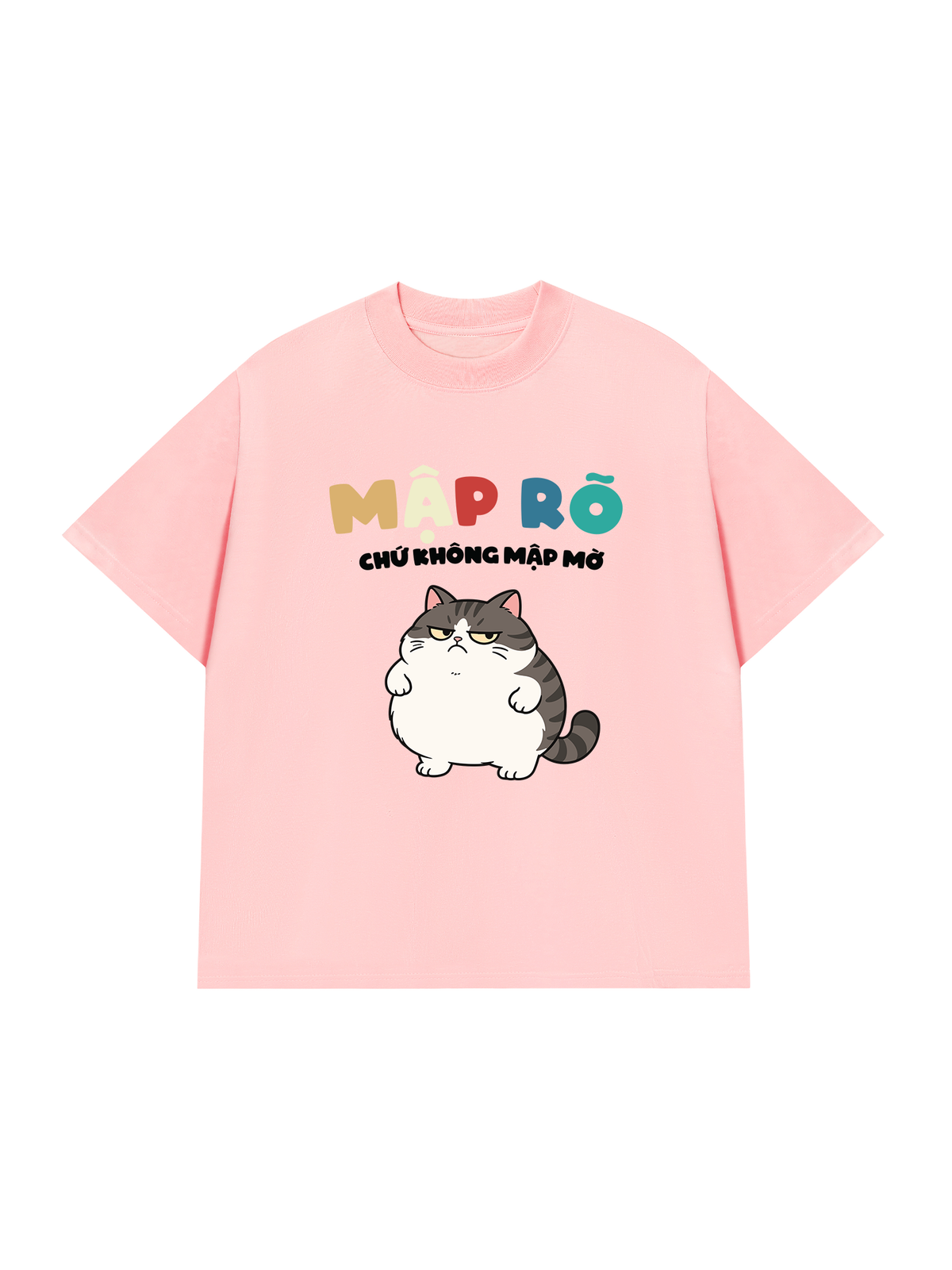 Áo Thun Relaxed Fit Mập Rõ