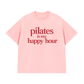 Áo Thun Relaxed Fit Pilates Is My Happy Hour