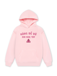 Áo Hoodie Nỉ Hai Da Cẩn Thận Vỡ