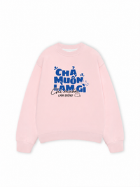 Áo Sweater Nỉ Hai Da Chả Muốn Làm Gì