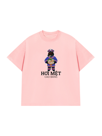 Áo Thun Relaxed Fit Cao Bằng Hơi Mệt