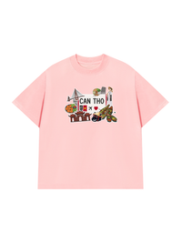 Áo Thun Relaxed Fit Du lịch Cần Thơ