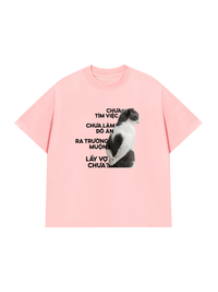 Áo Thun Relaxed Fit Cột Sống Sinh Viên