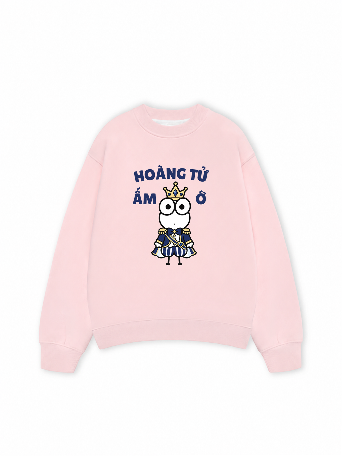 Áo Sweater Nỉ Hai Da Hoàng Tử Ấm Ớ