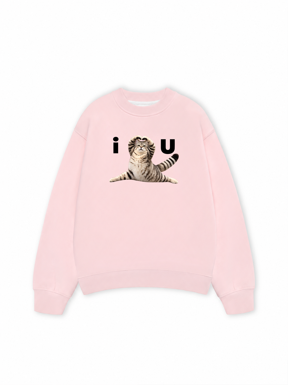 Áo Sweater Nỉ Hai Da I Love You