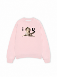 Áo Sweater Nỉ Hai Da I Love You